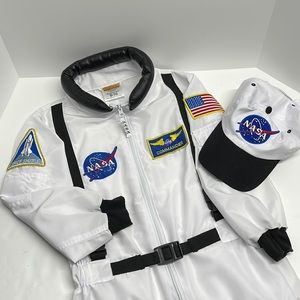 NASA Astronaut Costume with Hat, size 8-10